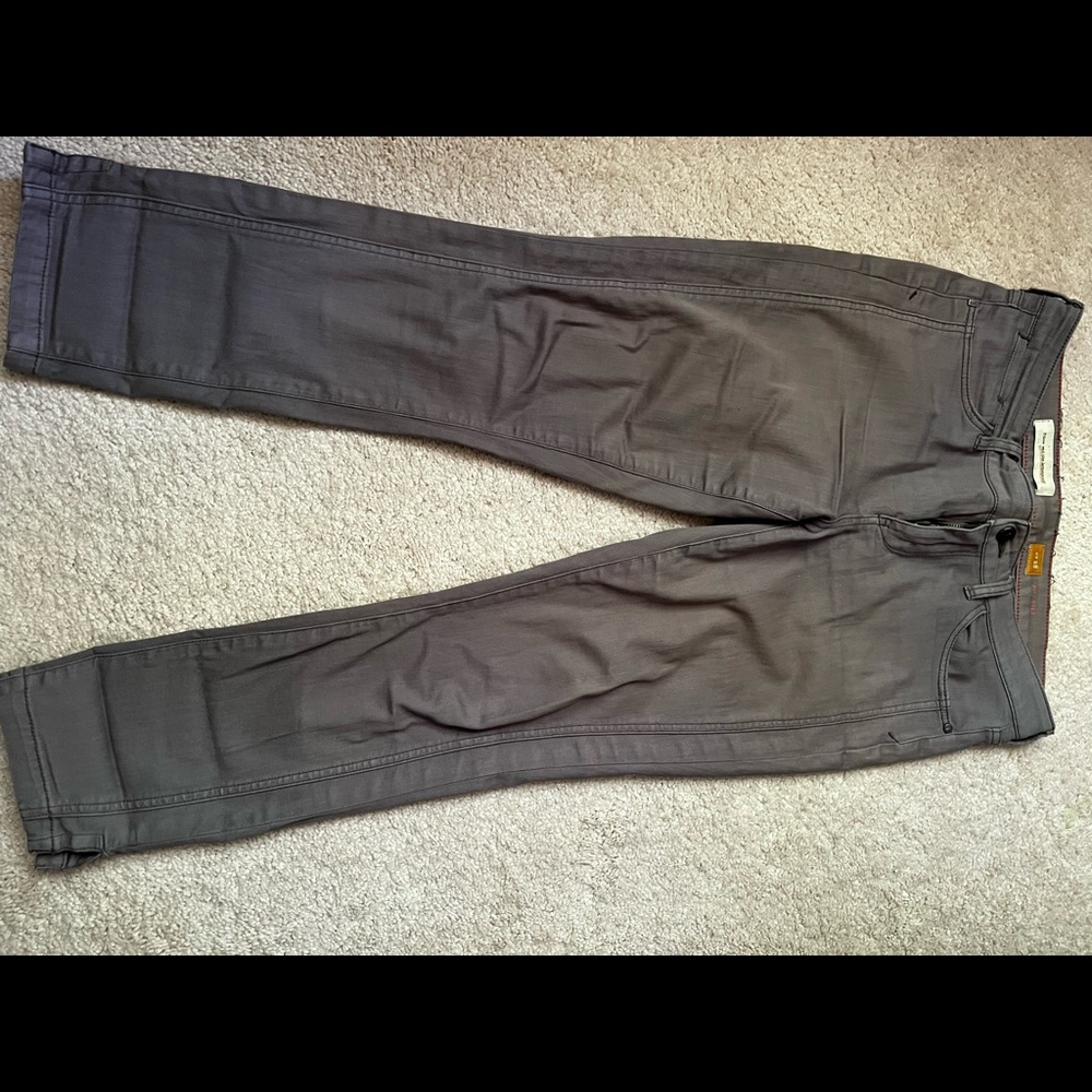 Gray Pilcro denim pants